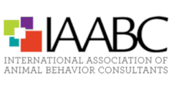 IAABC badge for DogJoy dog training near Austin, TX